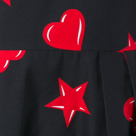 NWT MOSCHINO Heart and Star Dress - Picture 6 of 11